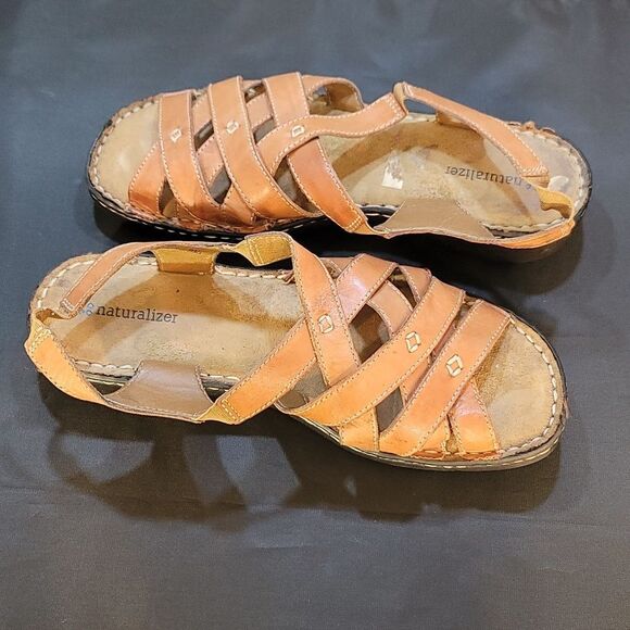 NATURALIZER CRAFT OPEN-TOE SLINGBACK SANDAL - Picture 8 of 13